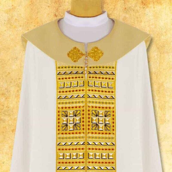Embroidered cope "Roma Gold"
