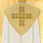 Embroidered cope "Roma Gold"
