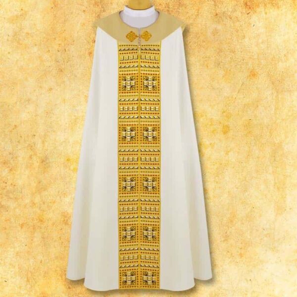 Embroidered cope "Roma Gold"