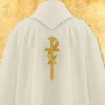 Set of chasuble and stole "Lamb"