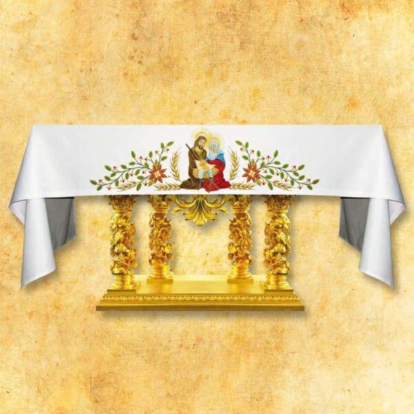 Chasuble with embroidered "Star of Bethlehem" belt