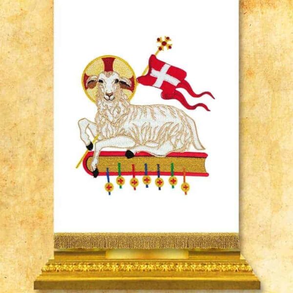 Embroidered lectern no. 13