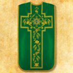 Embroidered Roman chasuble "Dominium"