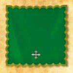 Embroidered Roman chasuble "Dominium"