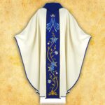 Chasuble with embroidered "Marian" belt