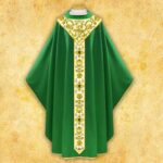 Embroidered chasuble "Gaudete"