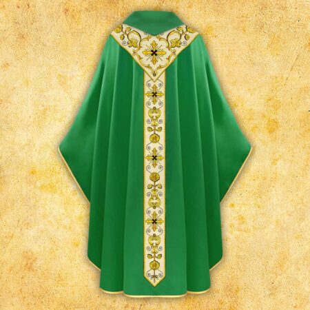 Embroidered chasuble "Gaudete"