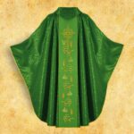 Chasuble with embroidered belt