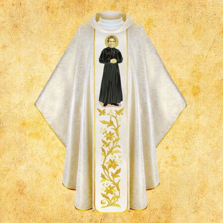 Chasuble with embroidered image "St. John Bosco"