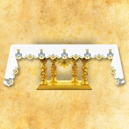 Embroidered tablecloth "Mary's Royal" in any size