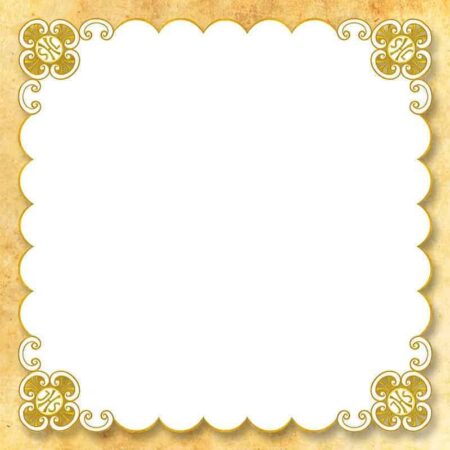 Embroidered napkin "Santa Messa" 32x32