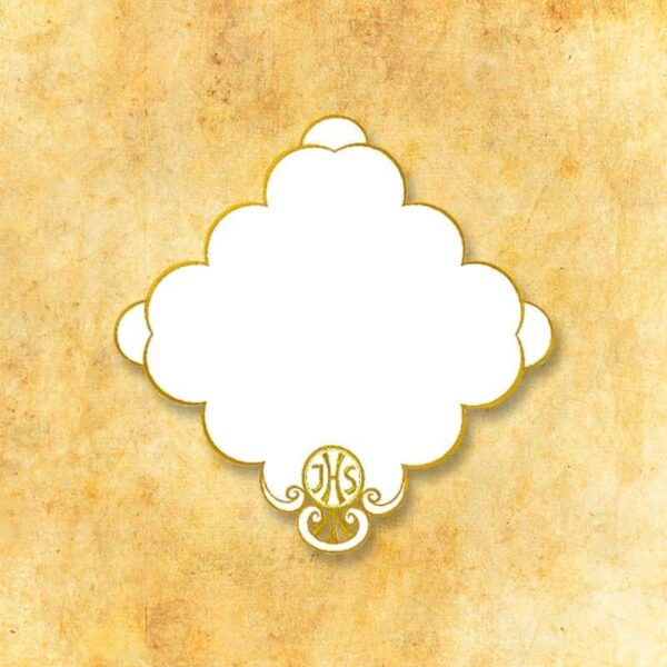 Embroidered napkin "Santa Messa" 32x32