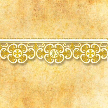 Embroidered napkin "Santa Messa" 32x32