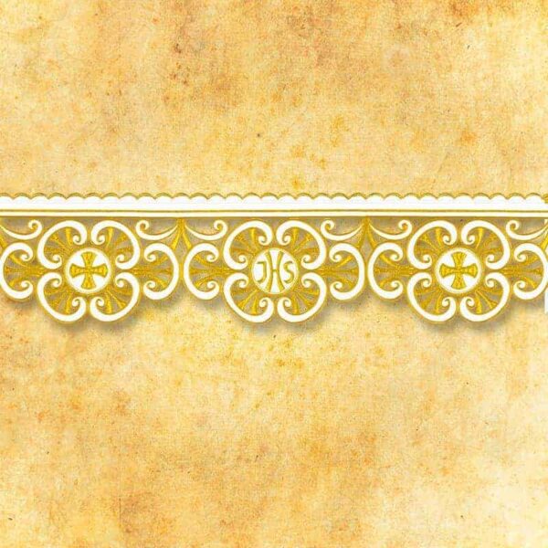 Embroidered napkin "Santa Messa" 32x32