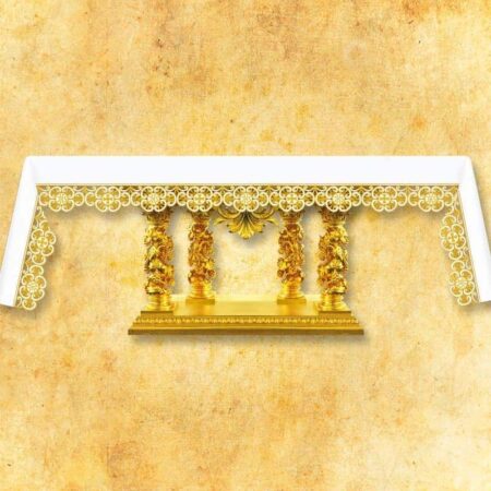 Embroidered napkin "Santa Messa" 32x32