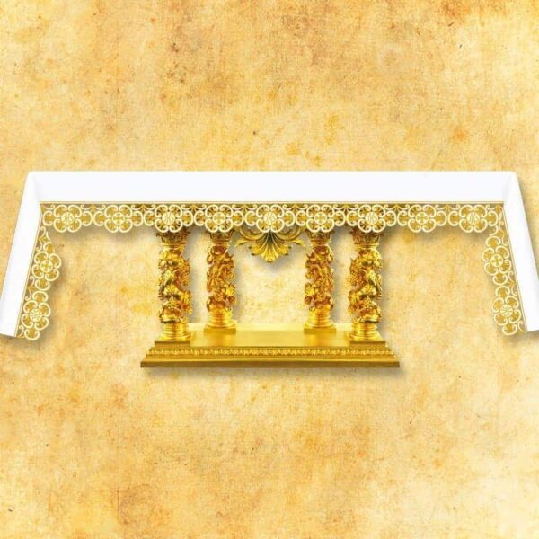 Embroidered napkin "Santa Messa" 32x32