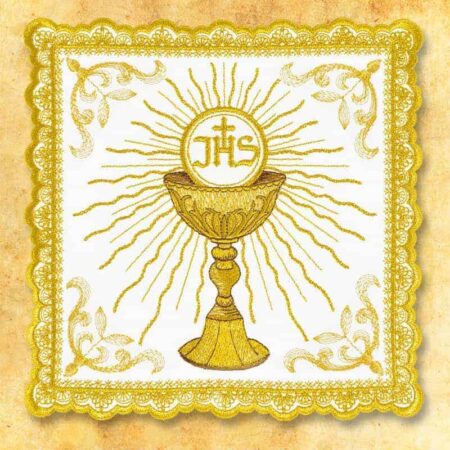 "Gold" chalice linen