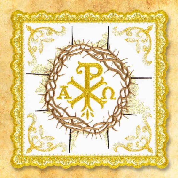 "Gold" chalice linen