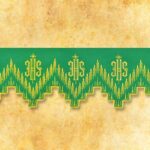 Embroidered lace in 4 colors