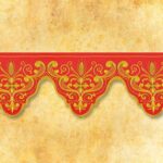 Embroidered lace in 4 colors