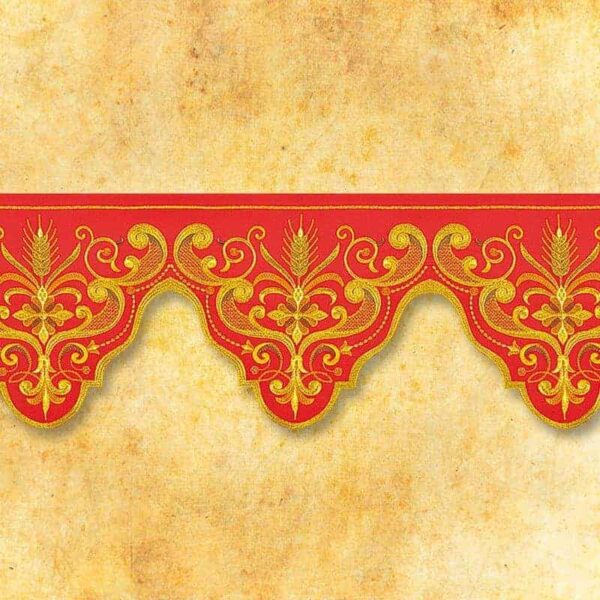 Embroidered lace in 4 colors