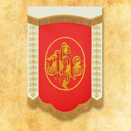 Mini double-sided banner "Our Lady of the Rosary"