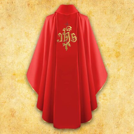 Embroidered Chasuble "IHS"