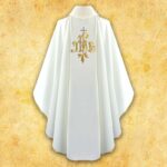 Embroidered Chasuble "IHS"