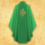 Embroidered Chasuble "IHS"