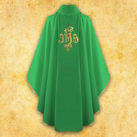 Embroidered Chasuble "IHS"