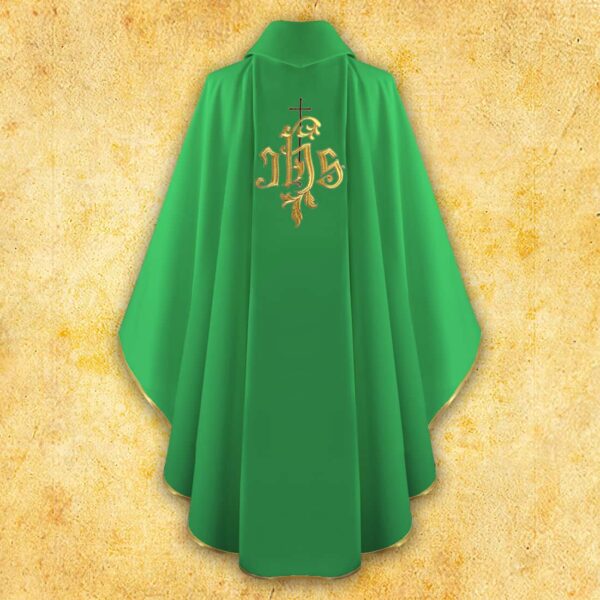 Embroidered Chasuble "IHS"