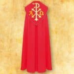 Embroidered cope "Alpha Omega PX"