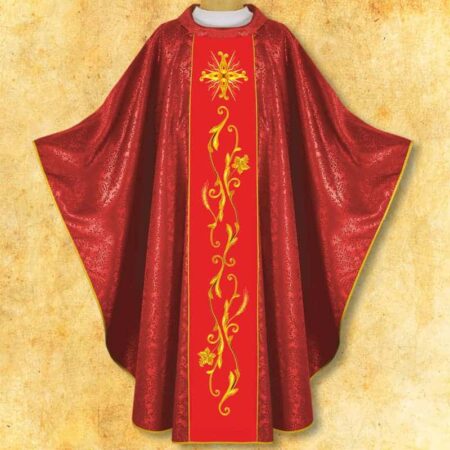 Chasuble with Embroidered Belt
