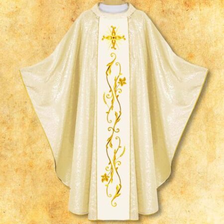 Chasuble with Embroidered Belt