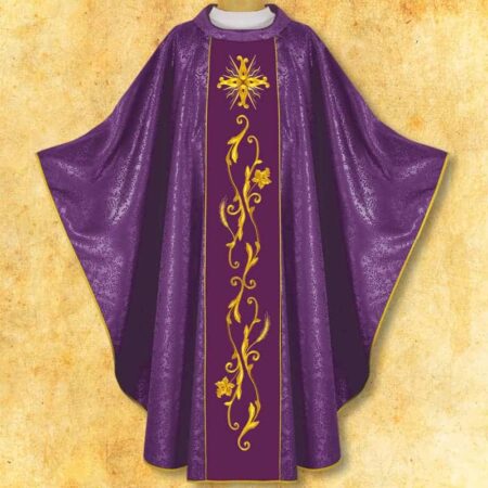 Chasuble with Embroidered Belt