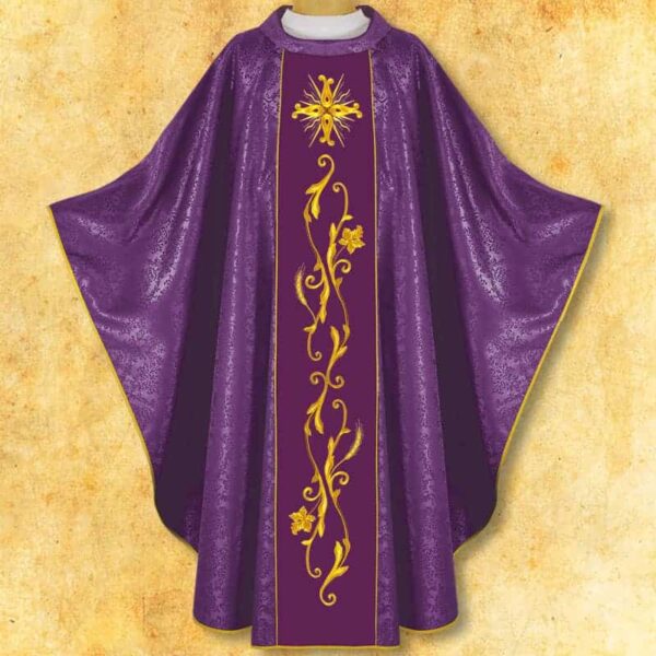 Chasuble with Embroidered Belt