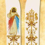 Embroidered Stole "Jesus, I Trust in You"