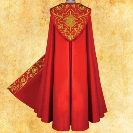 Embroidered cope "Ihs"