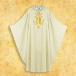 Embroidered Chasuble "Mary with Lilies"