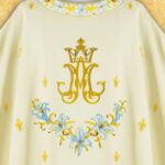 Embroidered Chasuble "Mary with Lilies"