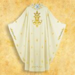 Embroidered Chasuble "Mary with Lilies"