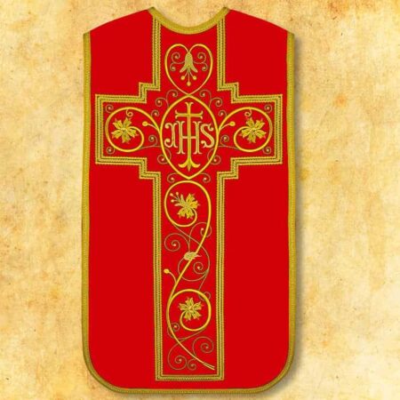 Roman embroidered chasuble "Agape"