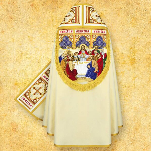 Embroidered cape "Last Supper"