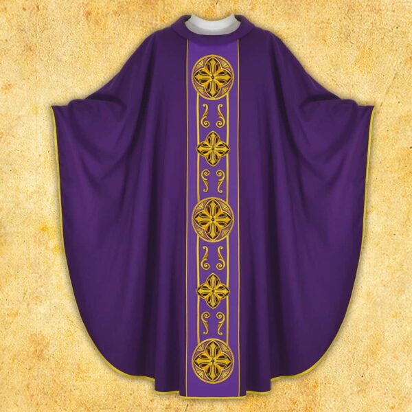 Chasuble with Embroidered Belt
