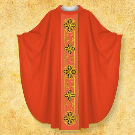 Chasuble with Embroidered Belt
