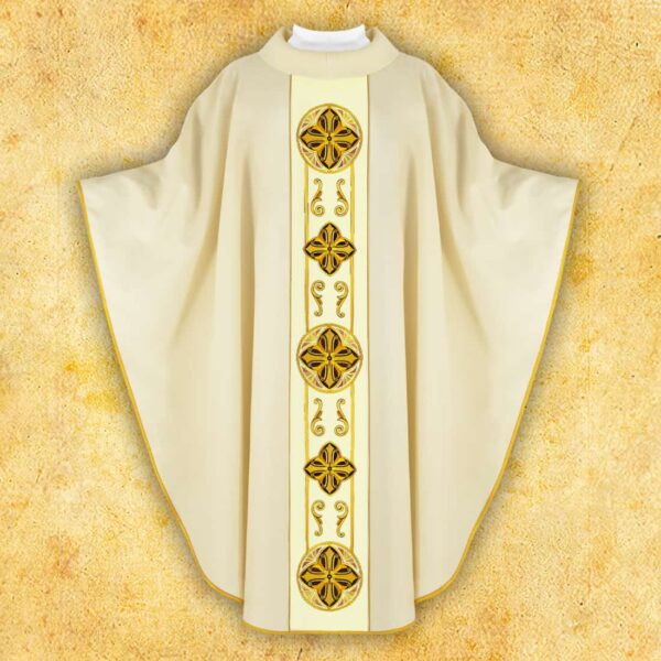 Chasuble with Embroidered Belt