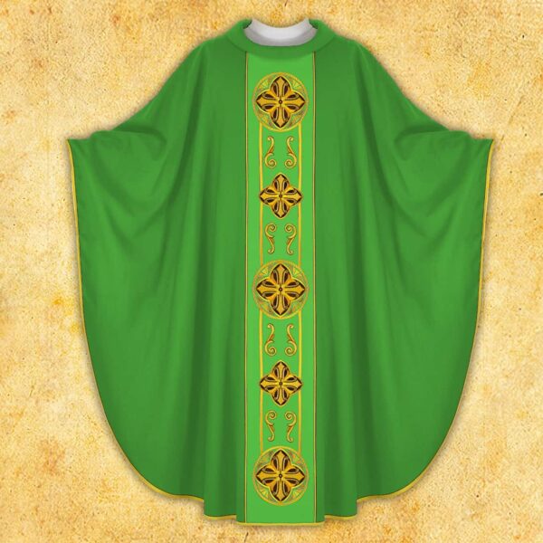 Chasuble with Embroidered Belt