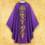 Chasuble with Embroidered Belt