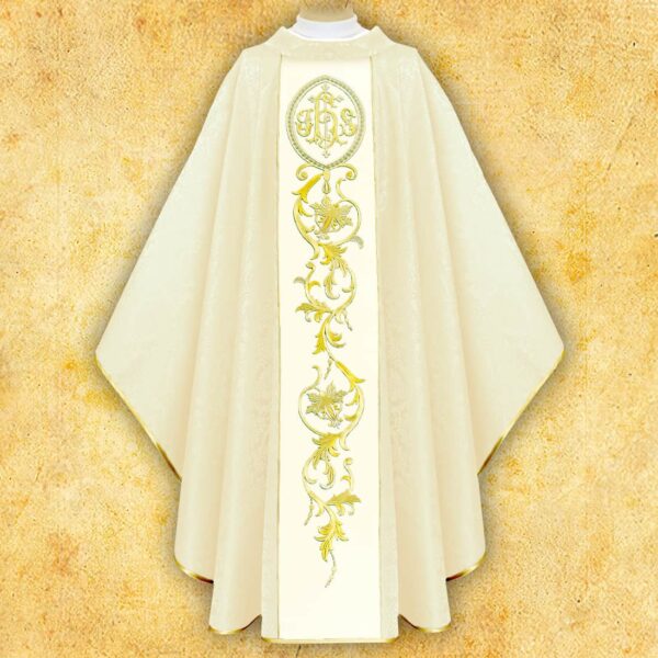 Chasuble with Embroidered Belt