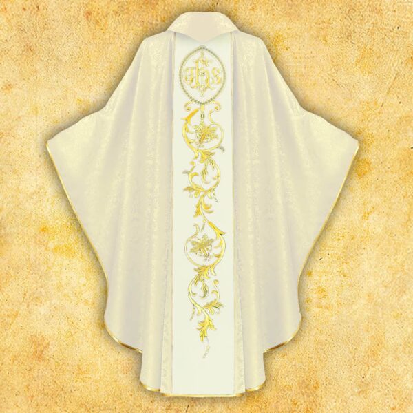 Chasuble with Embroidered Belt